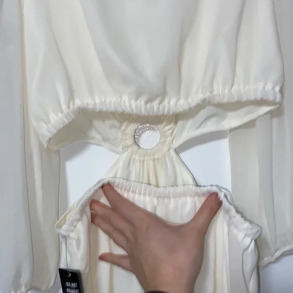 NWT Limited Edition Express cut out high-low dress - Picture 5 of 5